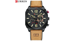 Reloj Curren 8398 Cuero de Hombre