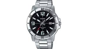 Reloj Casio MTP - VD01D - 1B Metálico de Hombre