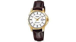 Reloj Casio MTP - V004GL - 7A Cuero de Hombre
