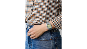Reloj Casio AQ - 230A - 9AM Metálico Unisex