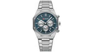 Reloj Curren 8440 Plateado Metálico de Hombre