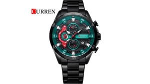 Reloj Curren 8402 Pavonado/Verde - Metálico de Hombre