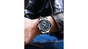 Reloj Curren 8355 Plateado/Gris - Metálico de Hombre