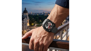 Reloj Curren 8461 Gris/Negro - Silicona de Hombre