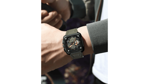 Reloj Curren 8461 Verde/Negro - Silicona de Hombre