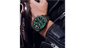 Reloj Curren 8395 Pavonado/Verde - Metálico de Hombre