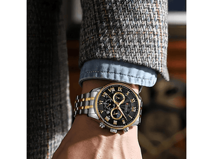 Reloj Curren 8427 Plateado/Dorado/Negro - Metálico de Hombre