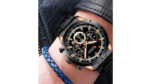 Reloj Curren 8355 Pavonado/Oro Rosa - Metálico de Hombre