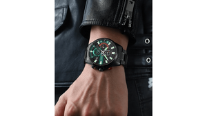 Reloj Curren 8415 Pavonado/Verde - Metálico de Hombre