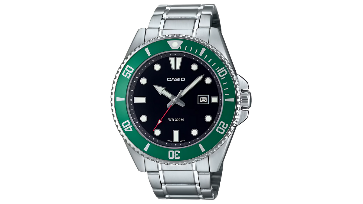 Reloj Casio MDV - 107D - 3A Metálico de Hombre