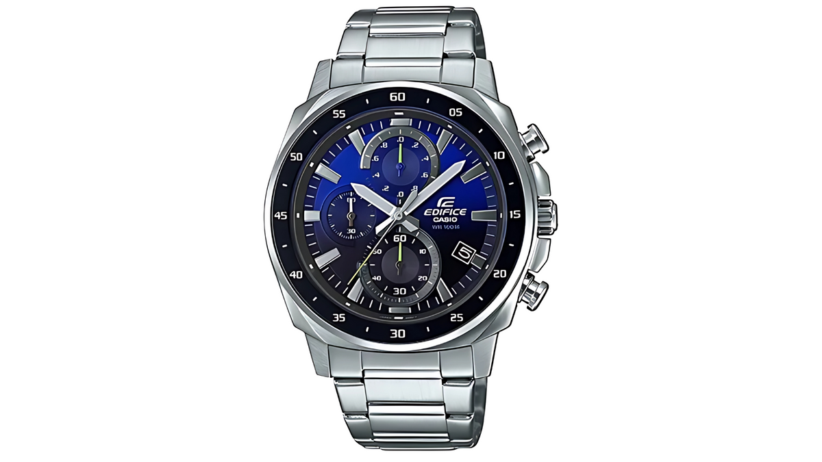 Reloj Casio Edifice EFV - 600D - 2AV Metalico de Hombre