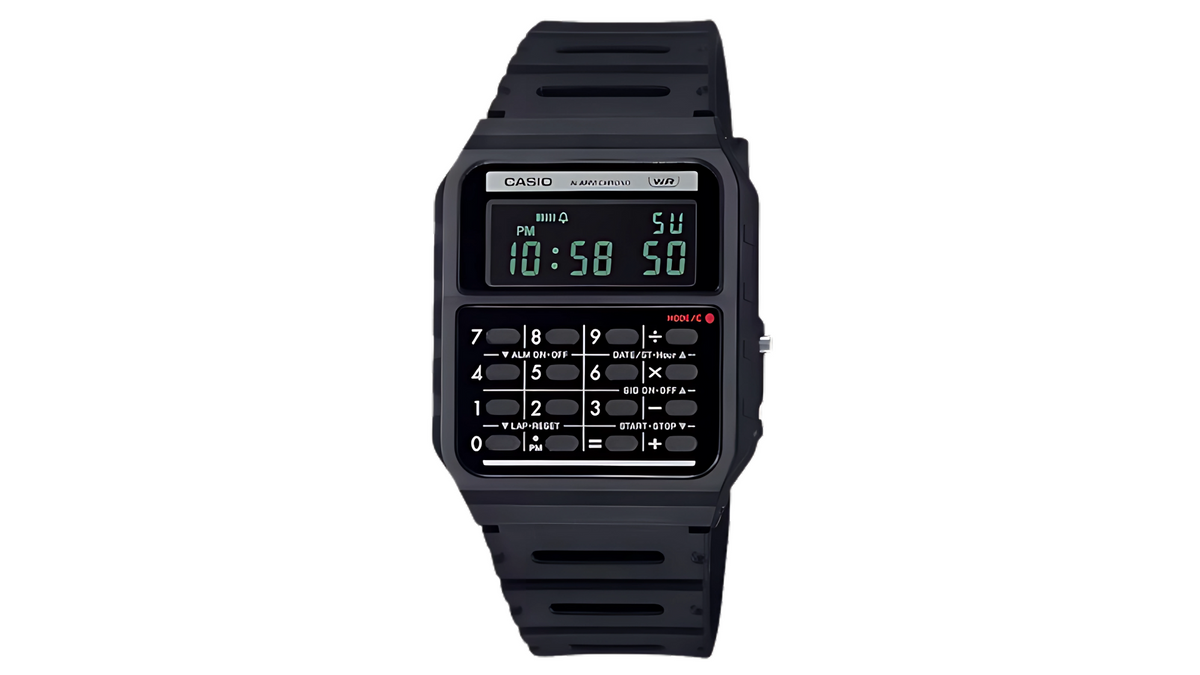 Reloj Casio Vintage CA - 53WB - 1B Plástico Retro