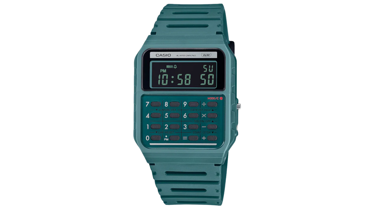 Reloj Casio Vintage CA - 53WB - 3B Plástico Retro