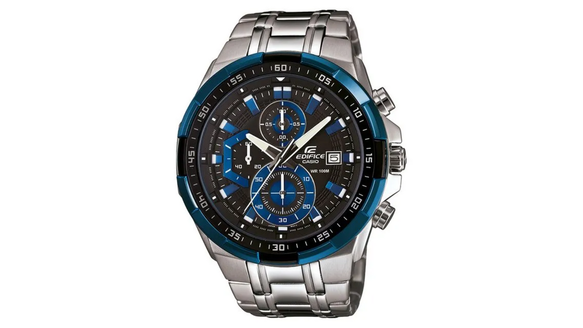Reloj Casio Edifice - EF - 539D - 1A2 Metálico de Hombre