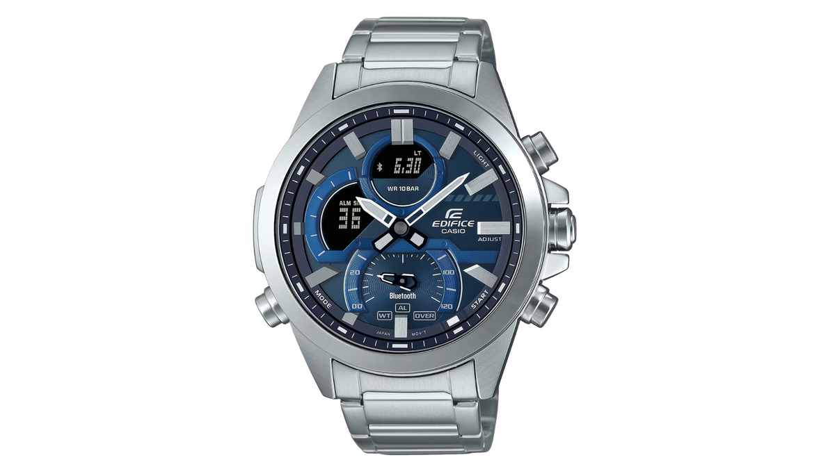 Reloj Casio Edifice - ECB - 30D - 2A Metálico de Hombre