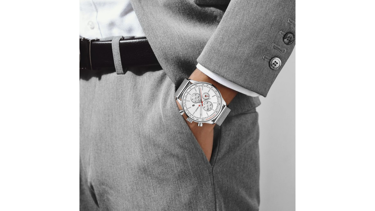 Reloj Curren 8227 Plateado - Metálico de Hombre