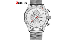 Reloj Curren 8227 Plateado - Metálico de Hombre