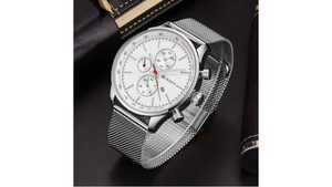 Reloj Curren 8227 Plateado - Metálico de Hombre