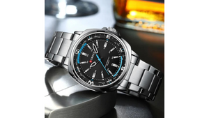 Reloj Curren 8455 Plateado - Metálico de Hombre