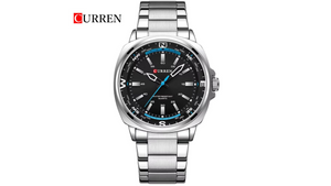 Reloj Curren 8455 Plateado - Metálico de Hombre