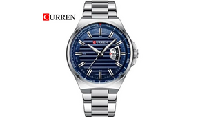 Reloj Curren 8375 Plateado - Metálico de Hombre