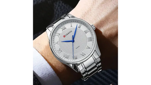 Reloj Curren 8409 Plateado - Metálico de Hombre