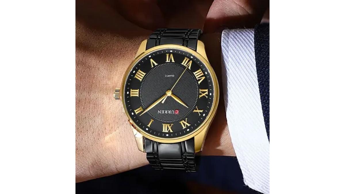 Reloj Curren 8409 Pavonado/Dorado - Metálico de Hombre
