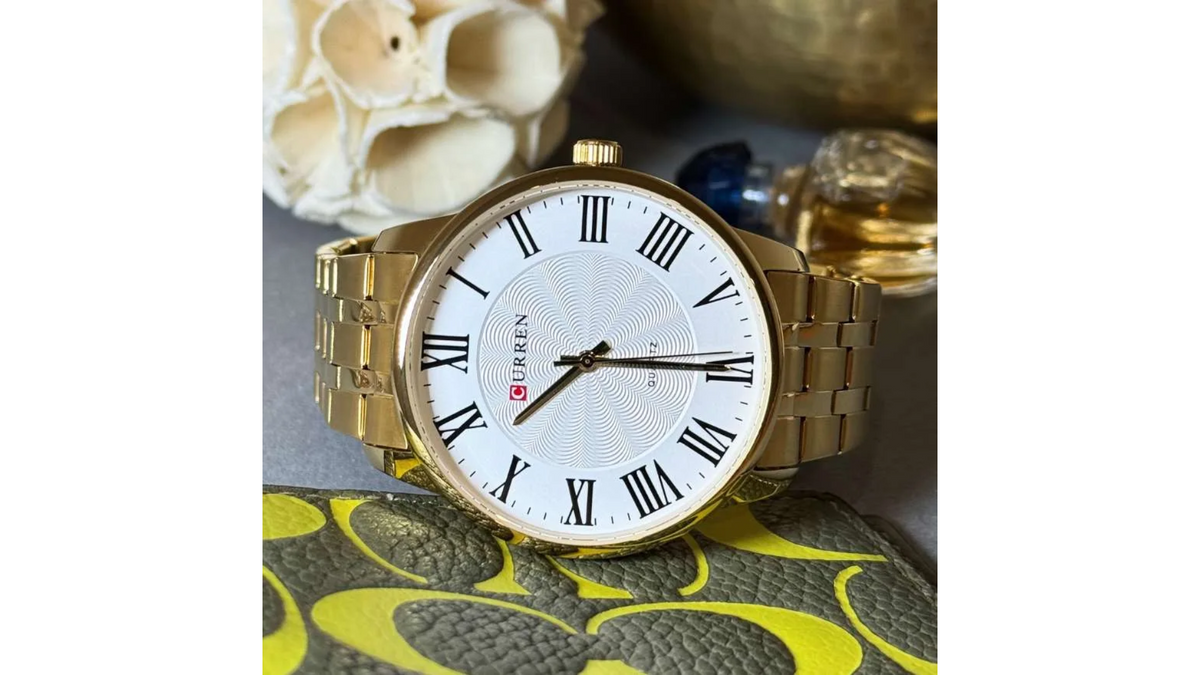 Reloj Curren 8422 Dorado - Metálico de Hombre