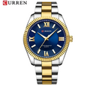 Reloj Curren 8453 Dorado/Plateado - Metálico de Hombre