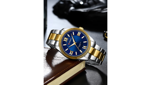 Reloj Curren 8453 Dorado/Plateado - Metálico de Hombre