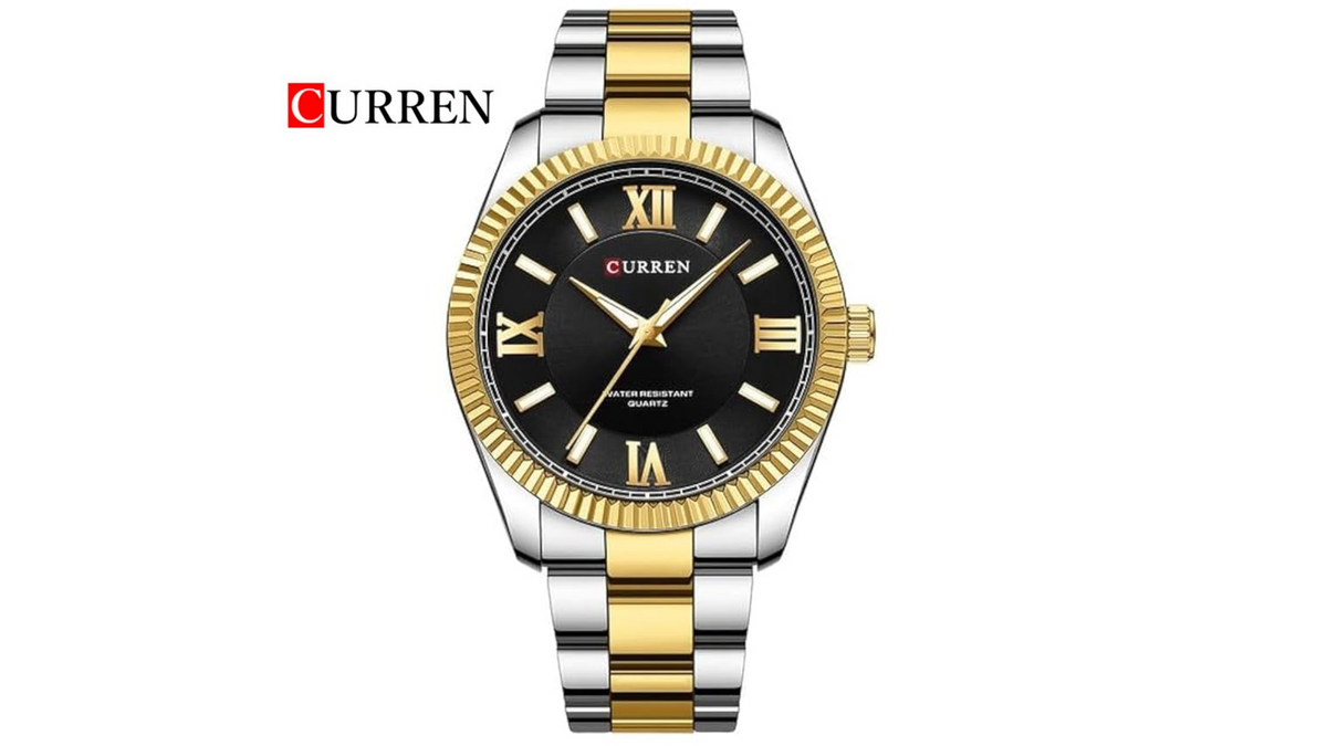 Reloj Curren 8453 Dorado/Plateado - Metálico de Hombre
