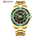 Reloj Curren 8359 Verde/Dorado - Metálico de Hombre