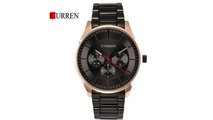 Reloj Curren 8282 Pavonado/Oro Rosa - Metálico de Hombre