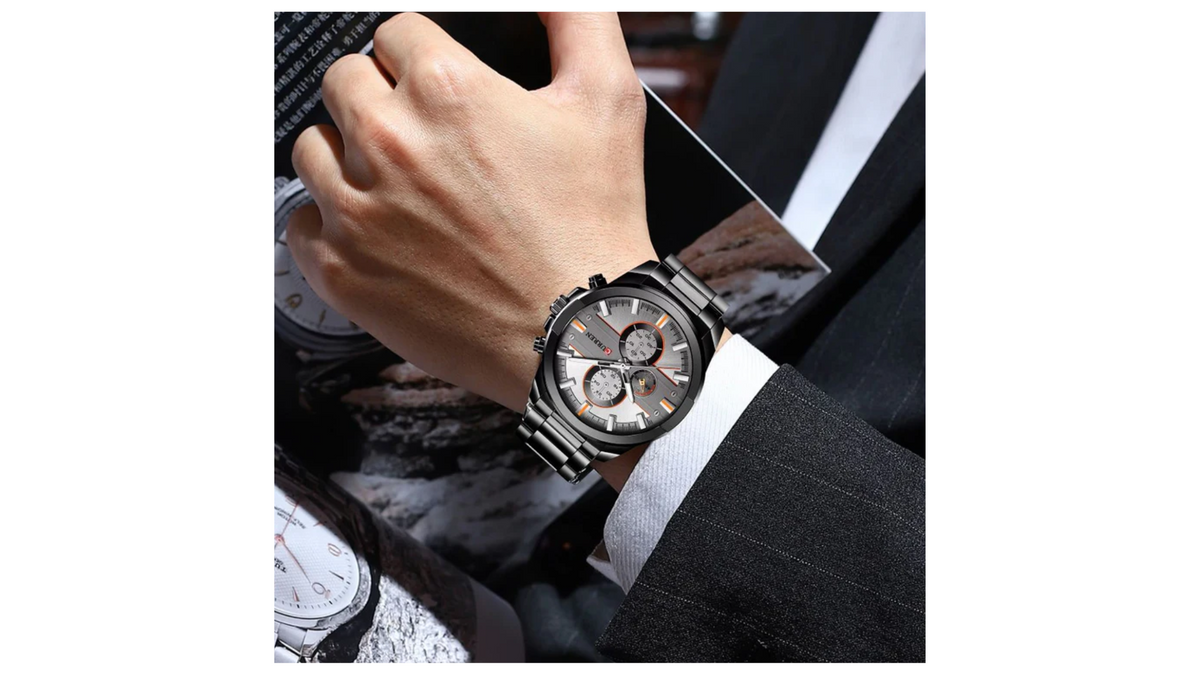 Reloj Curren 8274 Pavonado - Metálico de Hombre