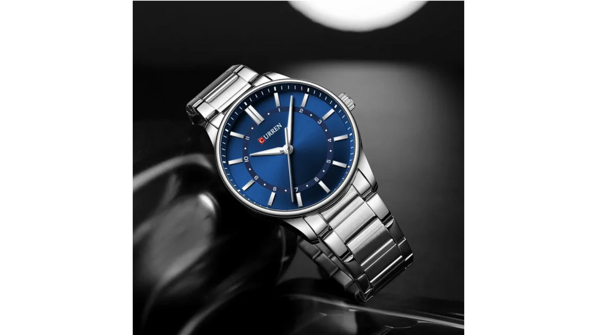 Reloj Curren 8430 Plateado - Metálico de Hombre