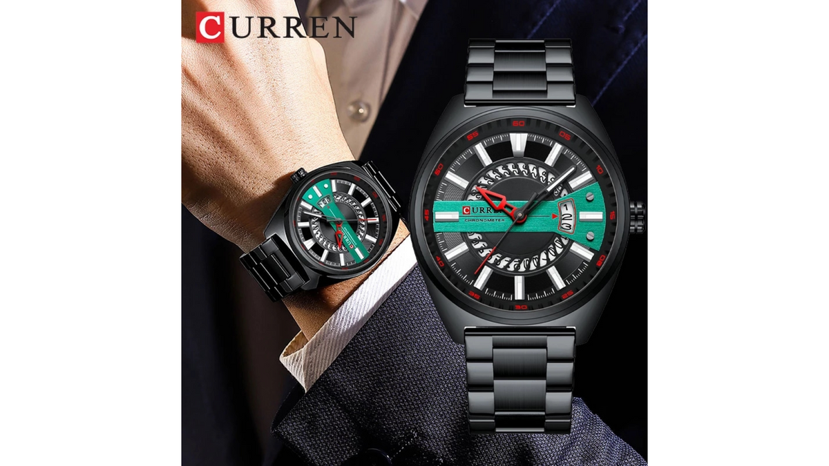 Reloj Curren 8403 Pavonado - Metálico de Hombre