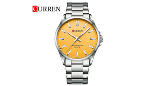 Reloj Curren 9090G Plateado - Metálico de Hombre