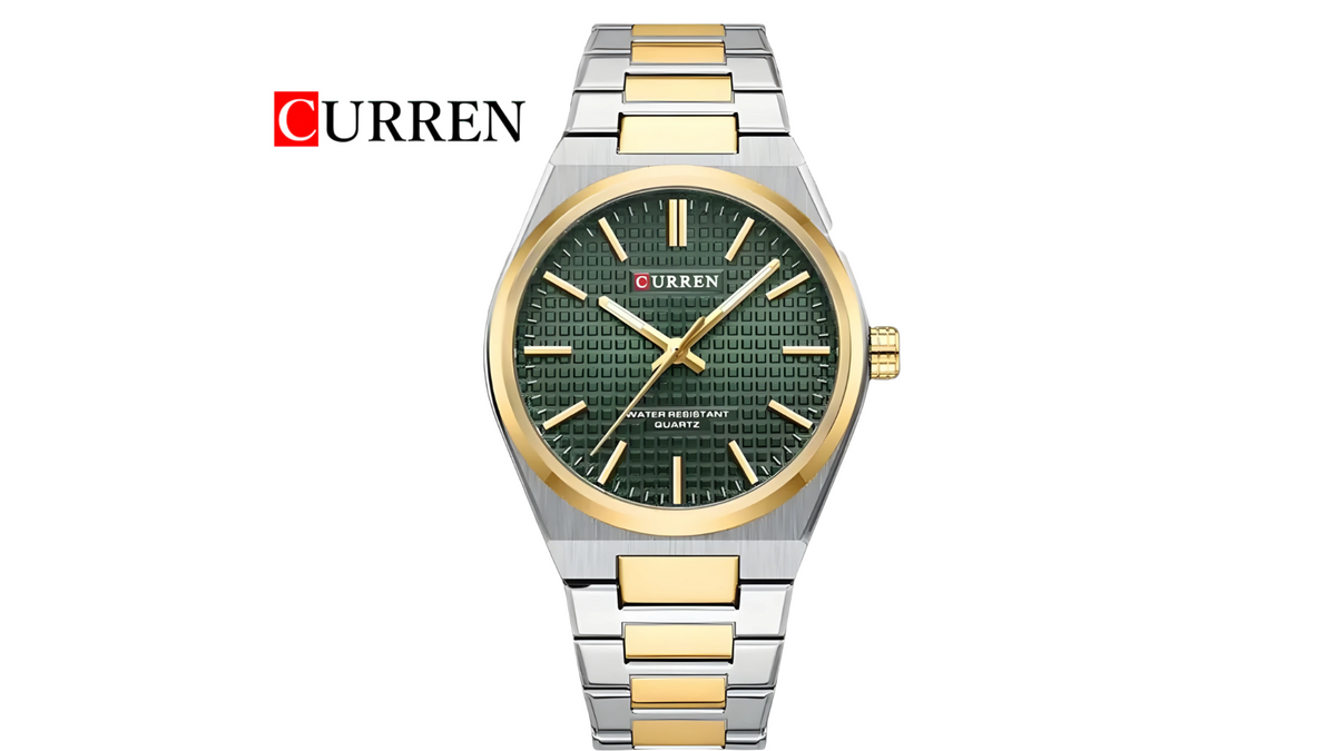 Reloj Curren 8439 Dorado/Plateado - Metàlico de Hombre