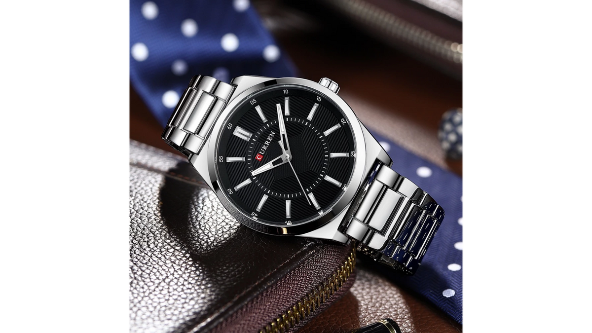 Reloj Curren 8407 Plateado - Metálico de Hombre