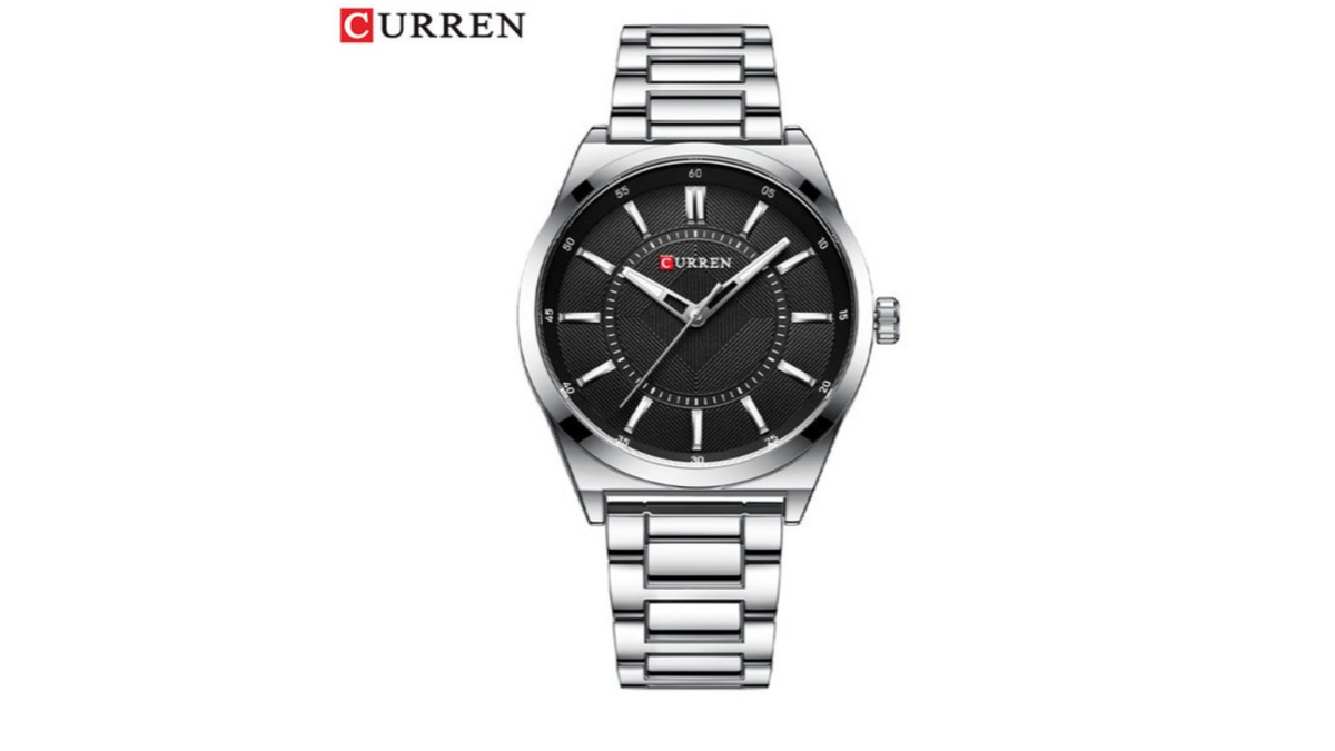 Reloj Curren 8407 Plateado - Metálico de Hombre