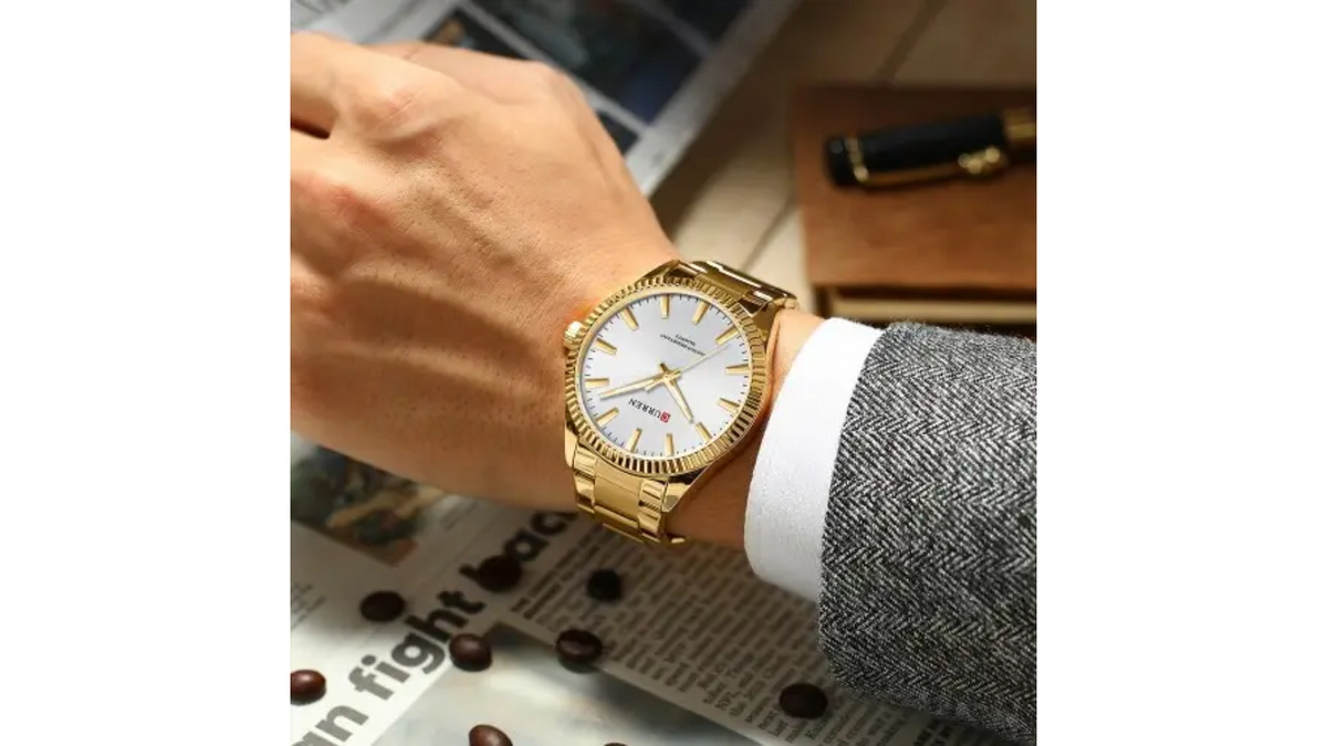 Reloj Curren 8425 Dorado - Metálico de Hombre