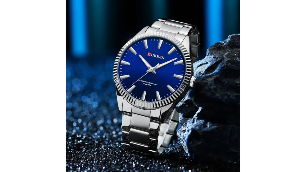 Reloj Curren 8425 Plateado - Metálico de Hombre