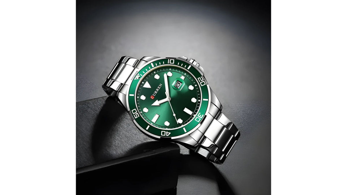 Reloj Curren 8388 Plateado - Metálico de Hombre
