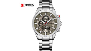 Reloj Curren 8275 Plateado - Metálico de Hombre