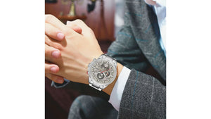 Reloj Curren 8275 Plateado - Metálico de Hombre