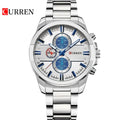 Reloj Curren 8275 Plateado - Metálico de Hombre