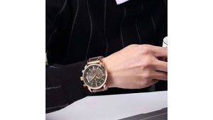 Reloj Curren 8291 Café - Cuero de Hombre
