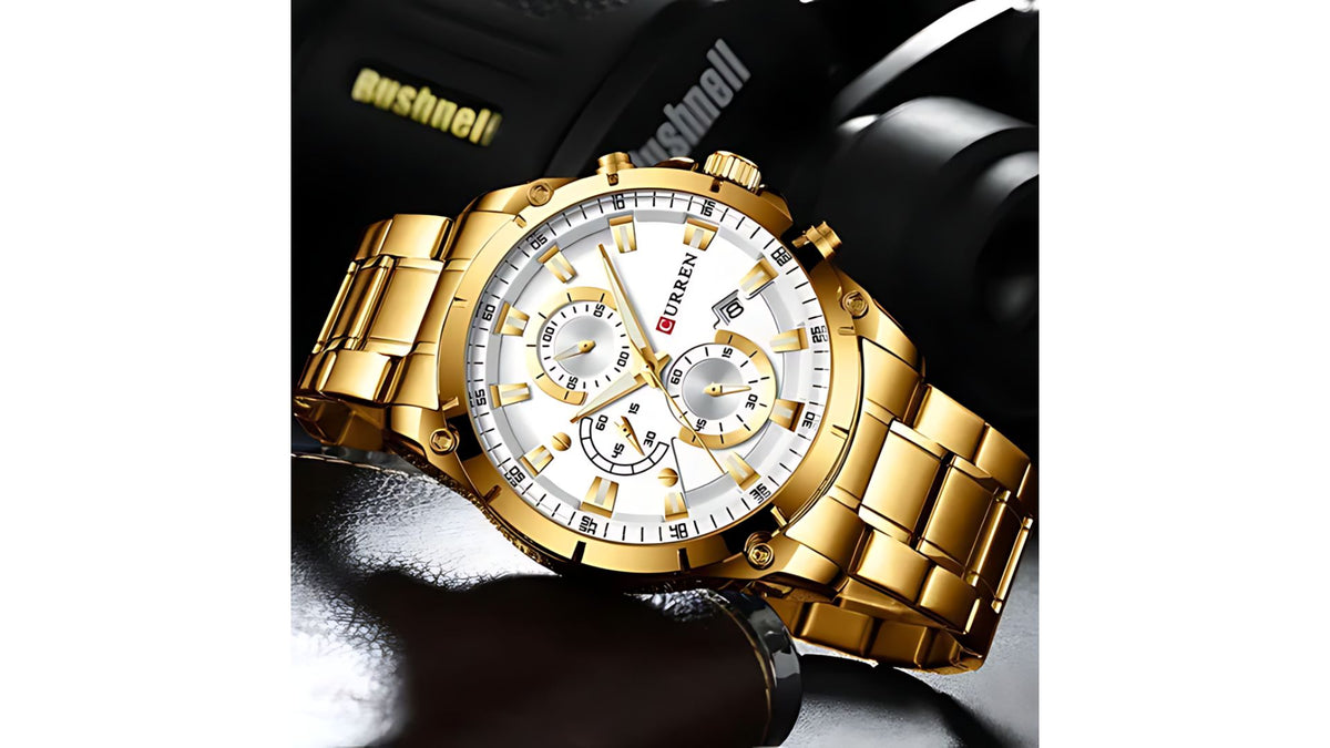 Reloj Curren 8360 Dorado - Metálico de Hombre