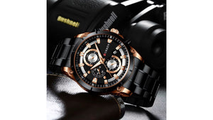 Reloj Curren 8360 Pavonado/Oro Rosa - Metálico de Hombre