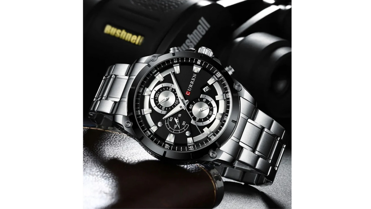 Reloj Curren 8360 Plateado - Metálico de Hombre